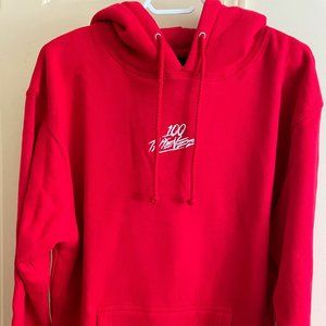 100 Thieves Red Hoodie